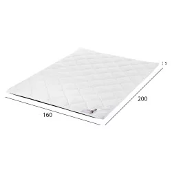 ΑΝΩΣΤΡΩΜΑ ΑΦΡΟΥ HM670.06 ΛΕΥΚΟ 160x200x5Y εκ.