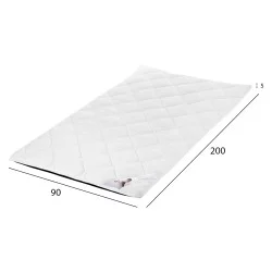 ΑΝΩΣΤΡΩΜΑ ΑΦΡΟΥ HM670.07 ΛΕΥΚΟ 90x200x5Y εκ.