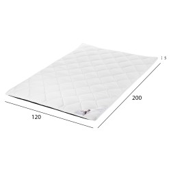 ΑΝΩΣΤΡΩΜΑ ΑΦΡΟΥ HM670.08 ΛΕΥΚΟ 120x200x5Y εκ. ΑΝΩΣΤΡΩΜΑ ΑΦΡΟΥ HM670.08 ΛΕΥΚΟ 120x200x5Y εκ.