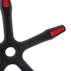 ΑΝΤΑΛΛΑΚΤΙΚΗ ΒΑΣΗ ΑΣΤΕΡΙ ΜΑΥΡΟ/ΚΟΚΚΙΝΟ NYLON ΓΙΑ HM1203.01-- 29εκ ΑΚΤΙΝΑ