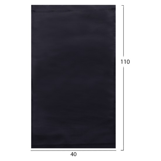 ΑΝΤΑΛΛΑΚΤΙΚΟ ΠΑΝΙ TEXTILENE 550gr/m2 2X1 ΜΑΥΡΟ ΓΙΑ ΣΕΖΛΟΝΓΚ ΛΗΜΝΟΣ HM5805.05Τ 110Χ40