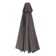 ΑΝΤΑΛΛΑΚΤΙΚΟ SPUN POLYESTER ΠΑΝΙ ΓΚΡΙ Φ300εκ. ΓΙΑ ΟΜΠΡΕΛΑ HM6603.01 (στρογγυλή)
