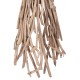 ΑΠΛΙΚΑ ΤΟΙΧΟΥ VEKNA HM4876 DRIFTWOOD ΣΕ ΦΥΣΙΚΟ 43x15(πάχος)x100Υεκ.[1xΕ27]