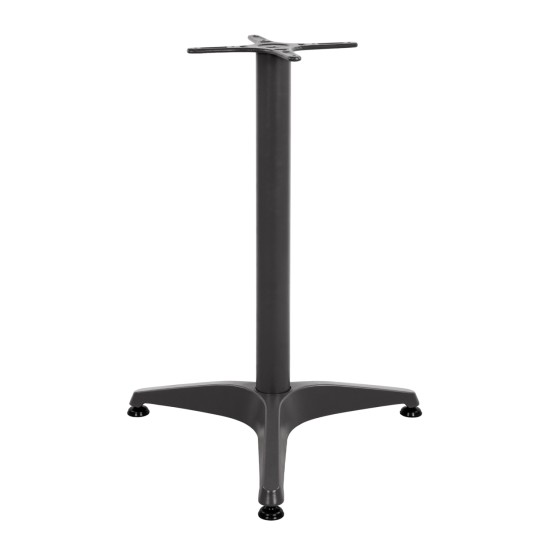 ΒΑΣΗ ΑΛΟΥΜΙΝΙΟΥ 3ΝΥΧΗ 54X54Χ68Υεκ. ΜΕ ΣΤΑΥΡΟ 29Χ29εκ. HM449 ΓΚΡΙ