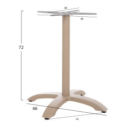 ΒΑΣΗ ΑΛΟΥΜΙΝΙΟΥ HM460.25 ΚΑΠΟΥΤΣΙΝΟ ΜΑΤ 66x66x72Υεκ. ΜΕ ΣΤΑΥΡΟ 48Χ48εκ. ΒΑΣΗ ΑΛΟΥΜΙΝΙΟΥ HM460.25 ΚΑΠΟΥΤΣΙΝΟ ΜΑΤ 66x66x72Υεκ. ΜΕ ΣΤΑΥΡΟ 48Χ48εκ.