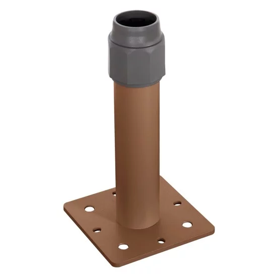 ΒΑΣΗ ΟΜΠΡΕΛΑΣ ΑΛΟΥΜΙΝΙΟΥ HM6607.02 HEAT TRANSFER ΑΛΟΥΜΙΝΙΟ 18x18x30Υεκ.