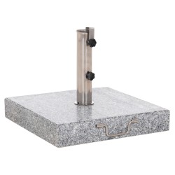 ΒΑΣΗ ΟΜΠΡΕΛΑΣ ΓΡΑΝΙΤΗ 60KG ΜΕ ΧΕΡΟΥΛΙ & ΡΟΔΕΣ HM6565--ΣΩΛΗΝΑΣ ΔΙΑΜΕΤΡΟΥ Φ58