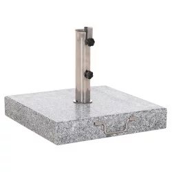 ΒΑΣΗ ΟΜΠΡΕΛΑΣ ΓΡΑΝΙΤΗ 60KG ΜΕ ΧΕΡΟΥΛΙ & ΡΟΔΕΣ HM6565--ΣΩΛΗΝΑΣ ΔΙΑΜΕΤΡΟΥ Φ58