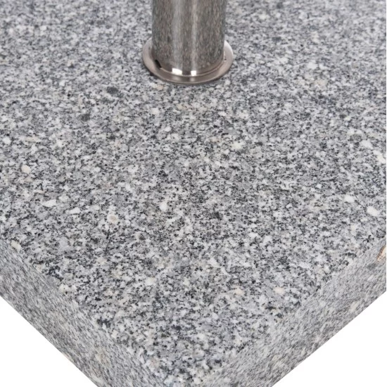 ΒΑΣΗ ΟΜΠΡΕΛΑΣ ΓΡΑΝΙΤΗ 60KG ΜΕ ΧΕΡΟΥΛΙ & ΡΟΔΕΣ HM6565--ΣΩΛΗΝΑΣ ΔΙΑΜΕΤΡΟΥ Φ58