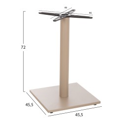 ΒΑΣΗ ΤΡΑΠΕΖΙΟΥ ΑΛΟΥΜΙΝΙΟΥ HM475.25 ΚΑΠΟΥΤΣΙΝΟ 46x46x72Υεκ. ΣΤΑΥΡΟΣ 46Χ46εκ ΒΑΣΗ ΤΡΑΠΕΖΙΟΥ ΑΛΟΥΜΙΝΙΟΥ HM475.25 ΚΑΠΟΥΤΣΙΝΟ 46x46x72Υεκ. ΣΤΑΥΡΟΣ 46Χ46εκ