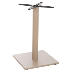 ΒΑΣΗ ΤΡΑΠΕΖΙΟΥ ΑΛΟΥΜΙΝΙΟΥ HM475.25 ΚΑΠΟΥΤΣΙΝΟ 46x46x72Υεκ. ΣΤΑΥΡΟΣ 46Χ46εκ