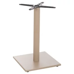 ΒΑΣΗ ΤΡΑΠΕΖΙΟΥ ΑΛΟΥΜΙΝΙΟΥ HM475.25 ΚΑΠΟΥΤΣΙΝΟ 46x46x72Υεκ. ΣΤΑΥΡΟΣ 46Χ46εκ