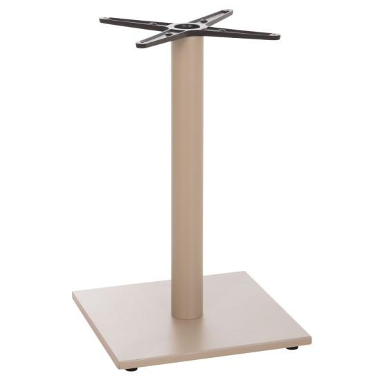 ΒΑΣΗ ΤΡΑΠΕΖΙΟΥ ΑΛΟΥΜΙΝΙΟΥ HM475.25 ΚΑΠΟΥΤΣΙΝΟ 46x46x72Υεκ. ΣΤΑΥΡΟΣ 46Χ46εκ