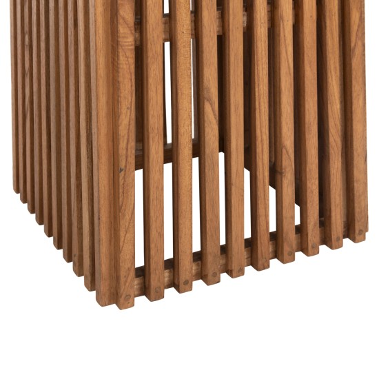 ΒΑΣΗ ΤΡΑΠΕΖΙΟΥ ΕΣΩΤ.ΧΩΡΟΥ ΤΕΤΡΑΓΩΝΗ FRANTZ HM9460.12 ΞΥΛΟ MINDI ΣΕ ΜΑΥΡΟ 60x60x73Y εκ.