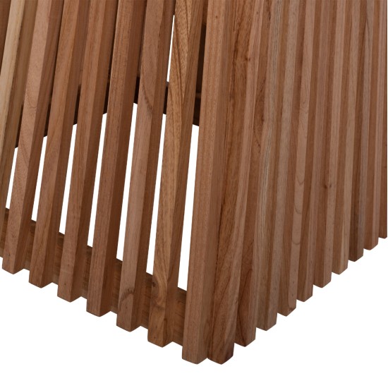 ΒΑΣΗ ΤΡΑΠΕΖΙΟΥ ΕΣΩΤ.ΧΩΡΟΥ ΤΕΤΡΑΓΩΝΗ FRANTZ HM9460.01 ΞΥΛΟ MINDI ΣΕ ΦΥΣΙΚΟ 60x60x75Y εκ.