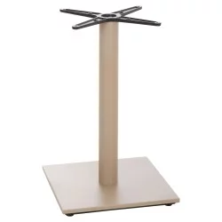 ΒΑΣΗ ΤΡΑΠΕΖΙΟΥ HM438.25 ΜΕΤΑΛΛΟ ΚΑΠΟΥΤΣΙΝΟ ΜΑΤ-ΡΕΓΟΥΛΑΤΟΡΟΙ 46x46x72Yεκ.