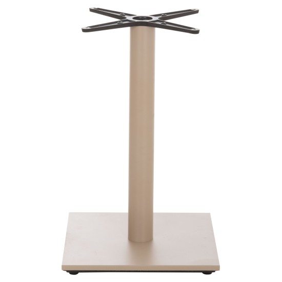 ΒΑΣΗ ΤΡΑΠΕΖΙΟΥ HM438.25 ΜΕΤΑΛΛΟ ΚΑΠΟΥΤΣΙΝΟ ΜΑΤ-ΡΕΓΟΥΛΑΤΟΡΟΙ 46x46x72Yεκ.