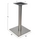 ΒΑΣΗ ΤΡΑΠΕΖΙΟΥ INOX HM421 ΜΕ ΡΕΓΟΥΛΑΤΟΡΟΥΣ 40x40x72Y εκ.