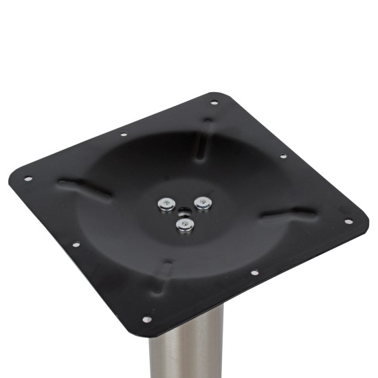 ΒΑΣΗ ΤΡΑΠΕΖΙΟΥ INOX HM421 ΜΕ ΡΕΓΟΥΛΑΤΟΡΟΥΣ 40x40x72Y εκ.