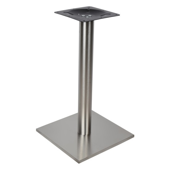 ΒΑΣΗ ΤΡΑΠΕΖΙΟΥ INOX HM421 ΜΕ ΡΕΓΟΥΛΑΤΟΡΟΥΣ 40x40x72Y εκ.