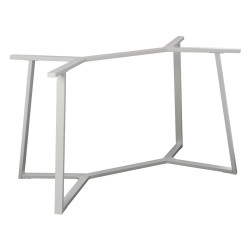 ΒΑΣΗ ΤΡΑΠΕΖΙΟΥ ΛΕΥΚΗ ΜΕΤΑΛΛΙΚΗ HM471.02 111X60X71Υ εκ.