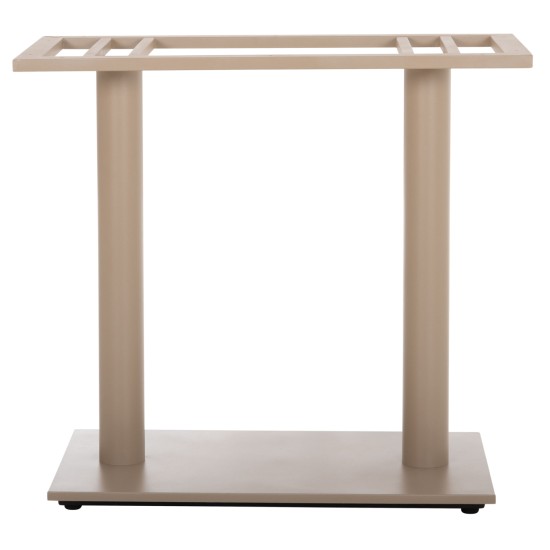 ΒΑΣΗ ΤΡΑΠΕΖΙΟΥ ΜΕΤΑΛΛΙΚΗ ΔΙΠΛΗ HM435.25 ΚΑΠΟΥΤΣΙΝΟ ΜΑΤ ΜΕ ΡΕΓΟΥΛΑΤΟΡΟΥΣ 80Χ40Χ72Υεκ. ΒΑΣΗ ΤΡΑΠΕΖΙΟΥ ΜΕΤΑΛΛΙΚΗ ΔΙΠΛΗ HM435.25 ΚΑΠΟΥΤΣΙΝΟ ΜΑΤ ΜΕ ΡΕΓΟΥΛΑΤΟΡΟΥΣ 80Χ40Χ72Υεκ.