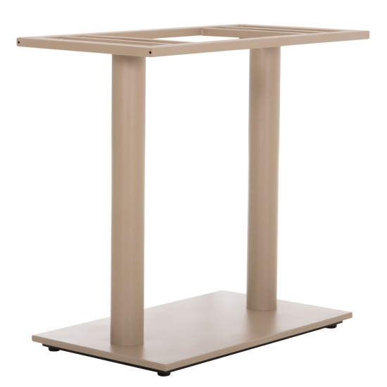 ΒΑΣΗ ΤΡΑΠΕΖΙΟΥ ΜΕΤΑΛΛΙΚΗ ΔΙΠΛΗ HM435.25 ΚΑΠΟΥΤΣΙΝΟ ΜΑΤ ΜΕ ΡΕΓΟΥΛΑΤΟΡΟΥΣ 80Χ40Χ72Υεκ. ΒΑΣΗ ΤΡΑΠΕΖΙΟΥ ΜΕΤΑΛΛΙΚΗ ΔΙΠΛΗ HM435.25 ΚΑΠΟΥΤΣΙΝΟ ΜΑΤ ΜΕ ΡΕΓΟΥΛΑΤΟΡΟΥΣ 80Χ40Χ72Υεκ.