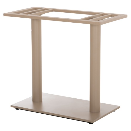 ΒΑΣΗ ΤΡΑΠΕΖΙΟΥ ΜΕΤΑΛΛΙΚΗ ΔΙΠΛΗ HM435.25 ΚΑΠΟΥΤΣΙΝΟ ΜΑΤ ΜΕ ΡΕΓΟΥΛΑΤΟΡΟΥΣ 80Χ40Χ72Υεκ. ΒΑΣΗ ΤΡΑΠΕΖΙΟΥ ΜΕΤΑΛΛΙΚΗ ΔΙΠΛΗ HM435.25 ΚΑΠΟΥΤΣΙΝΟ ΜΑΤ ΜΕ ΡΕΓΟΥΛΑΤΟΡΟΥΣ 80Χ40Χ72Υεκ.