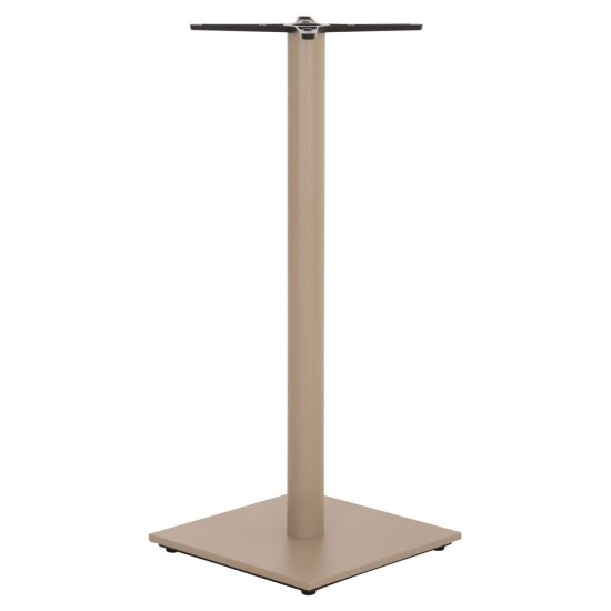 ΒΑΣΗ ΤΡΑΠΕΖΙΟΥ ΜΠΑΡ HM439.25 ΜΕΤΑΛΛΙΚΗ ΚΑΠΟΥΤΣΙΝΟ ΜΑΤ-ΡΕΓΟΥΛΑΤΟΡΟΙ 46x46x108Yεκ.