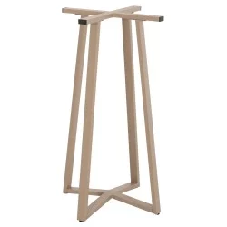 ΒΑΣΗ ΤΡΑΠΕΖΙΟΥ ΜΠΑΡ ΜΕΣΑΙΟΥ ΥΨΟΥΣ HM477.25 ΜΕΤΑΛΛΟ ΚΑΠΟΥΤΣΙΝΟ 50x50x90Υεκ.