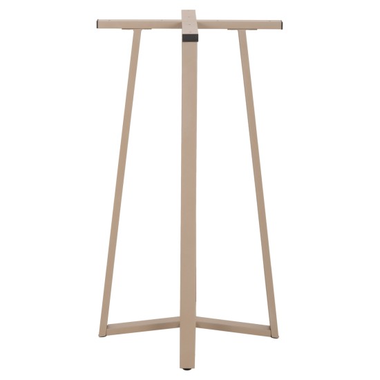 ΒΑΣΗ ΤΡΑΠΕΖΙΟΥ ΜΠΑΡ ΜΕΣΑΙΟΥ ΥΨΟΥΣ HM477.25 ΜΕΤΑΛΛΟ ΚΑΠΟΥΤΣΙΝΟ 50x50x90Υεκ.