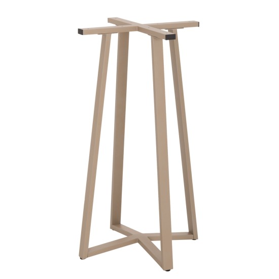 ΒΑΣΗ ΤΡΑΠΕΖΙΟΥ ΜΠΑΡ ΜΕΣΑΙΟΥ ΥΨΟΥΣ HM477.25 ΜΕΤΑΛΛΟ ΚΑΠΟΥΤΣΙΝΟ 50x50x90Υεκ.