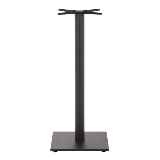 ΒΑΣΗ ΤΡΑΠΕΖΙΟΥ ΜΠΑΡ ΜΕΤΑΛΛΙΚΗ ΓΚΡΙ ΜΑΤ 46Χ46Χ108Yεκ. ΜΕ ΡΕΓΟΥΛΑΤΟΡΟΥΣ HM439.20