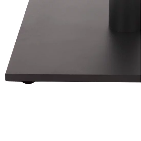 ΒΑΣΗ ΤΡΑΠΕΖΙΟΥ ΜΠΑΡ ΜΕΤΑΛΛΙΚΗ ΓΚΡΙ ΜΑΤ 46Χ46Χ108Yεκ. ΜΕ ΡΕΓΟΥΛΑΤΟΡΟΥΣ HM439.20