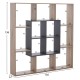 ΒΙΒΛΙΟΘΗΚΗ BRODY HM8771.02 136X22X136 ΓΚΡΙ ΒΙΒΛΙΟΘΗΚΗ BRODY HM8771.02 136X22X136 ΓΚΡΙ