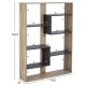 ΒΙΒΛΙΟΘΗΚΗ MARCELINE HM8772.02 100Χ21Χ124,5 ΓΚΡΙ ΒΙΒΛΙΟΘΗΚΗ MARCELINE HM8772.02 100Χ21Χ124,5 ΓΚΡΙ