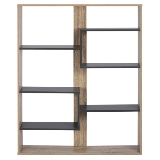 ΒΙΒΛΙΟΘΗΚΗ MARCELINE HM8772.02 100Χ21Χ124,5 ΓΚΡΙ ΒΙΒΛΙΟΘΗΚΗ MARCELINE HM8772.02 100Χ21Χ124,5 ΓΚΡΙ