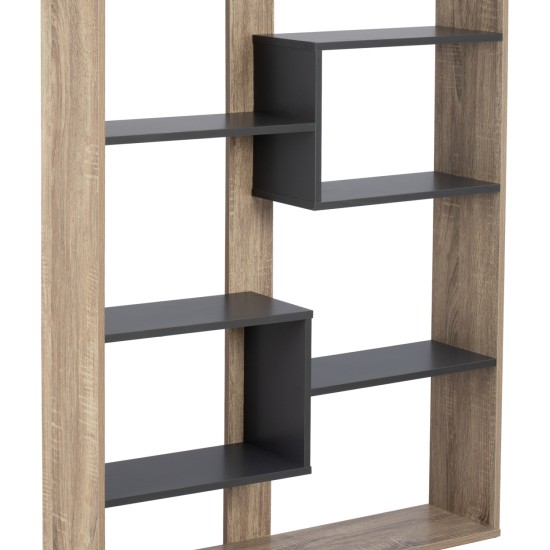 ΒΙΒΛΙΟΘΗΚΗ MARCELINE HM8772.02 100Χ21Χ124,5 ΓΚΡΙ ΒΙΒΛΙΟΘΗΚΗ MARCELINE HM8772.02 100Χ21Χ124,5 ΓΚΡΙ