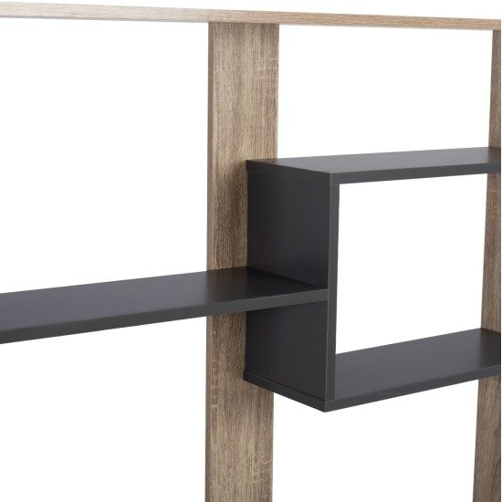 ΒΙΒΛΙΟΘΗΚΗ MARCELINE HM8772.02 100Χ21Χ124,5 ΓΚΡΙ ΒΙΒΛΙΟΘΗΚΗ MARCELINE HM8772.02 100Χ21Χ124,5 ΓΚΡΙ