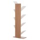ΒΙΒΛΙΟΘΗΚΗ LIANA HM9028.14 ΜΕΛΑΜΙΝΗ SONAMA/ΛΕΥΚΟ 46x22x128,5Yεκ.