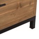ΒΙΒΛΙΟΘΗΚΗ ROMULUS HM9803 ΑΝΑΚΥΚΛΩΜΕΝΟ ΞΥΛΟ ΤΕΑΚ ΜΕ 2 ΣΥΡΤΑΡΙΑ 140x30x210,5Yεκ.