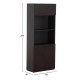 ΒΙΒΛΙΟΘΗΚΗ ΓΡΑΦΕΙΟΥ ΕΠΑΓΓΕΛΜΑΤΙΚΗ ROSEWOOD HM2091L 120Χ40Χ200Υ εκ. ΒΙΒΛΙΟΘΗΚΗ ΓΡΑΦΕΙΟΥ ΕΠΑΓΓΕΛΜΑΤΙΚΗ ROSEWOOD HM2091L 120Χ40Χ200Υ εκ.