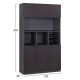 ΒΙΒΛΙΟΘΗΚΗ ΓΡΑΦΕΙΟΥ ΕΠΑΓΓΕΛΜΑΤΙΚΗ ROSEWOOD HM2090 81,5Χ40Χ200Υ εκ. ΒΙΒΛΙΟΘΗΚΗ ΓΡΑΦΕΙΟΥ ΕΠΑΓΓΕΛΜΑΤΙΚΗ ROSEWOOD HM2090 81,5Χ40Χ200Υ εκ.