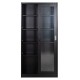 ΒΙΒΛΙΟΘΗΚΗ ΜΕ ΣΥΡΟΜΕΝΕΣ ΠΟΡΤΕΣ SIDER HM6632.02 ΜΕΤΑΛΛΙΚΗ ΛΕΥΚΗ 90x40x185Υεκ