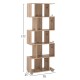 ΒΙΒΛΙΟΘΗΚΗ ΜΕΛΑΜΙΝΗΣ EZIR HM2385.02 SONAMA 70x25x177Υ εκ. ΒΙΒΛΙΟΘΗΚΗ ΜΕΛΑΜΙΝΗΣ EZIR HM2385.02 SONAMA 70x25x177Υ εκ.