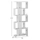 ΒΙΒΛΙΟΘΗΚΗ ΜΕΛΑΜΙΝΗΣ HM2385.04 ΛΕΥΚΗ 70x25x177 εκ. ΒΙΒΛΙΟΘΗΚΗ ΜΕΛΑΜΙΝΗΣ HM2385.04 ΛΕΥΚΗ 70x25x177 εκ.