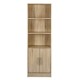 ΒΙΒΛΙΟΘΗΚΗ ΜΕΛΑΜΙΝΗΣ ENSLEY HM2027.02 SONAMA 60X30X180 εκ.