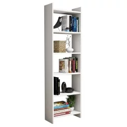 ΒΙΒΛΙΟΘΗΚΗ CLASSIKER HM9226.11 ΜΕΛΑΜΙΝΗΣ ΛΕΥΚH 48,5x22x160Υεκ.