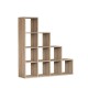 ΒΙΒΛΙΟΘΗΚΗ ΜΕΛΑΜΙΝΗΣ SCALE SONΟMA 120x30x123,6Υεκ.HM9238.12