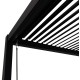 ΒΙΟΚΛΙΜΑΤΙΚΗ ΠΕΡΓΚΟΛΑ ΑΛΟΥΜΙΝΙΟΥ PREMIUM FRANIO HM6609.01 ΜΑΥΡΟ 300x300x240Υ